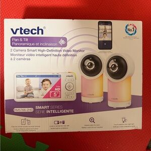 VTech 2 Camera Smart Video Monitor - Pink